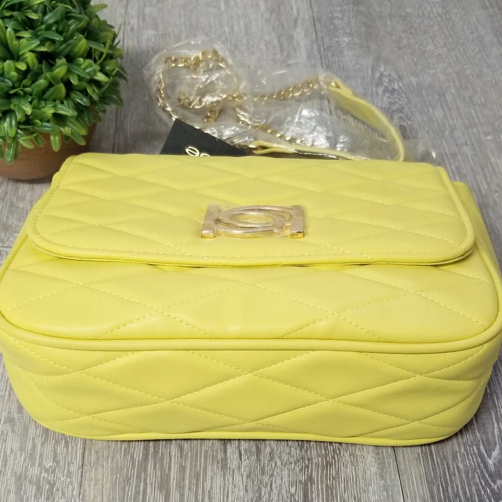 bebe quilted crossbody